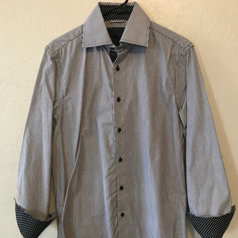 Men’s Martin Gordon Shirt, Medium, Long Sleeve.
